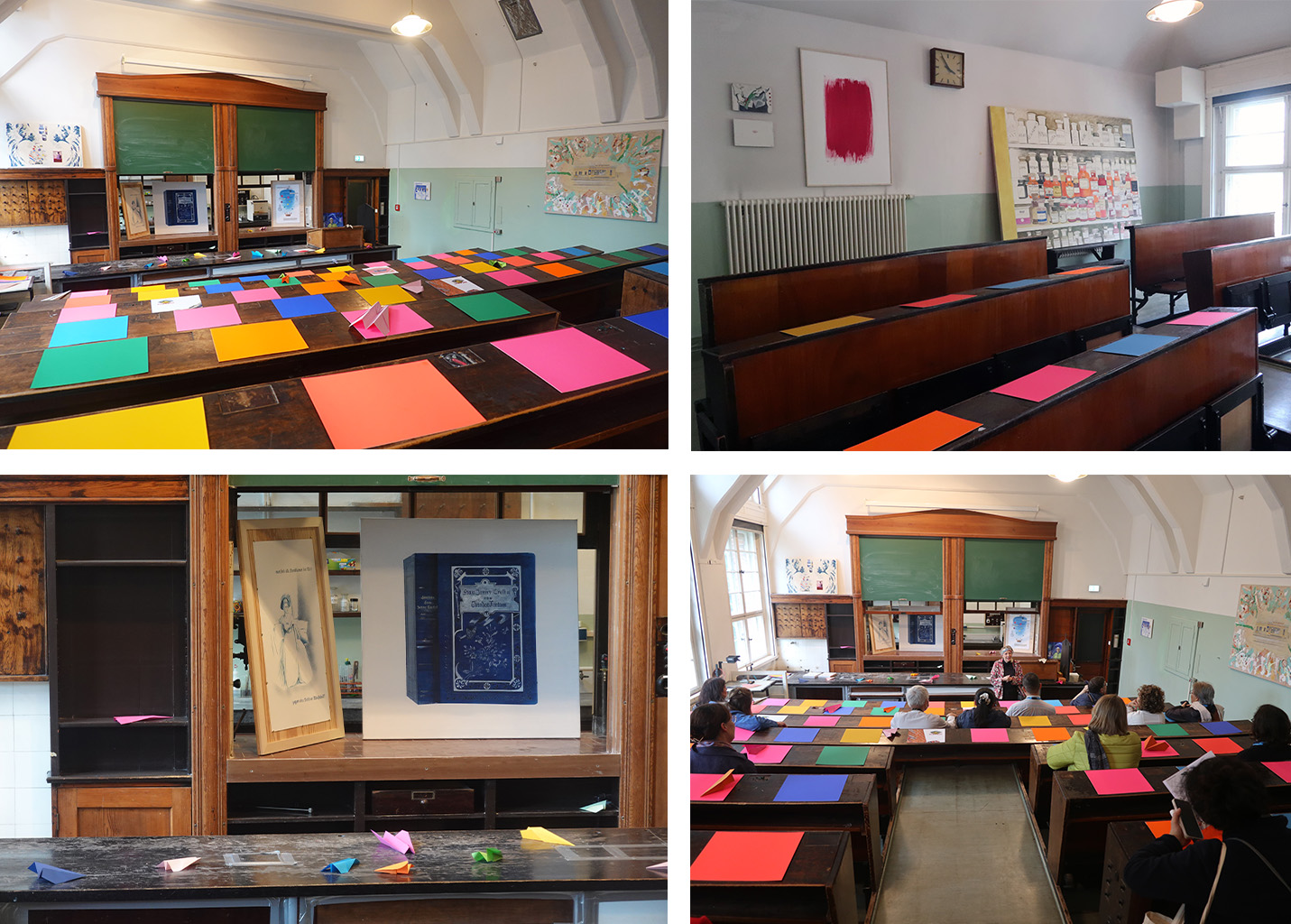 Kustodie, Intervention im alten Vortragssaal der Kustodie Dresden (hj, p)